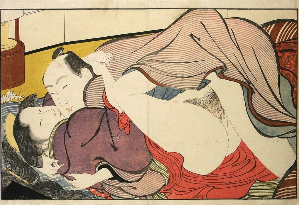 Eiri's Masterful Ode to Utamaro’s Praised Erotic Masterpiece