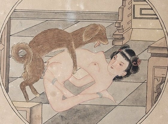 Rare Chinese Erotic Paintings With Bestiality Secrets