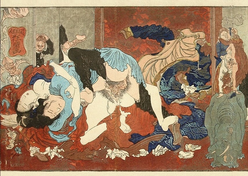 Kawanabe Kyosai: The Comical Erotic World of a Shunga Genius (P1)