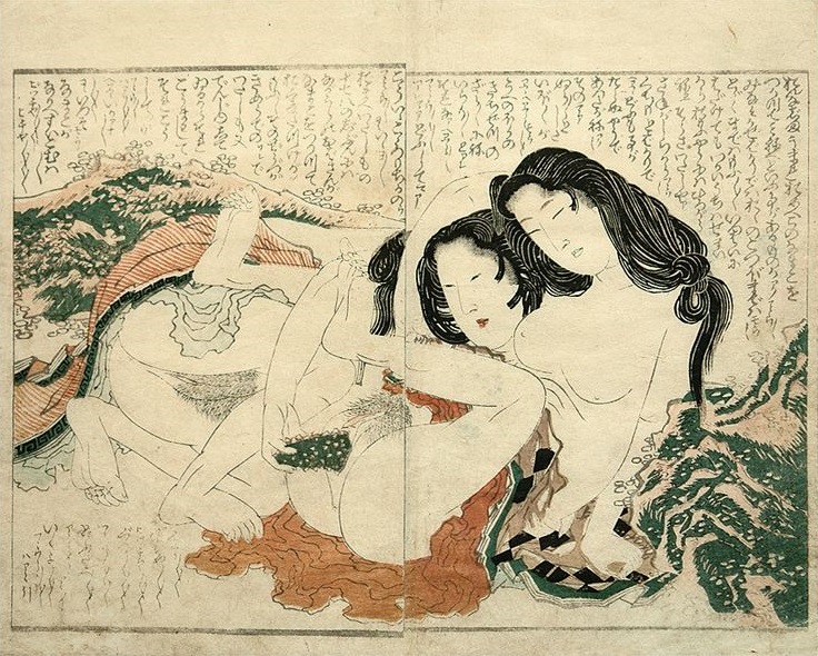 The Mesmerizing Lesbian Abalone Divers By Hokusai