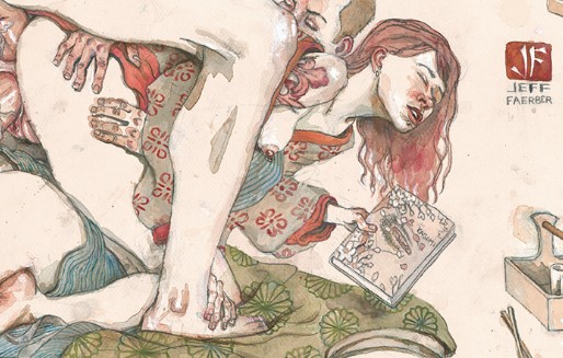 The Neo Shunga Movement: Jeff Faerber Promotes Senju Shunga&#8217;s Kagami