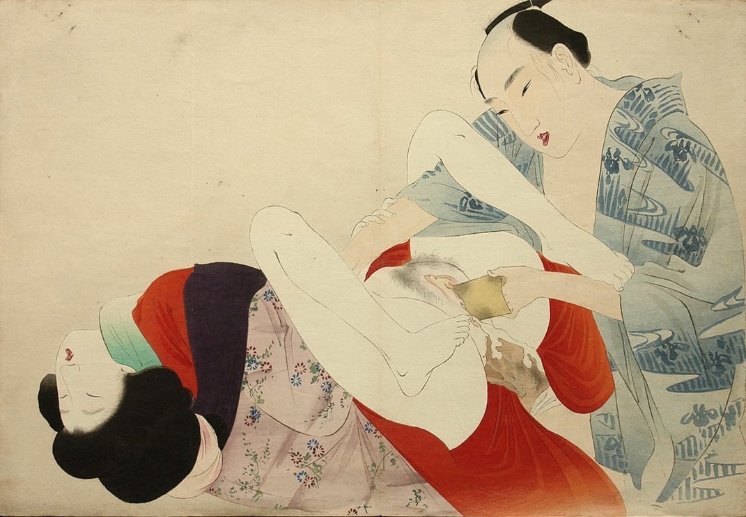 The Famous Meiji Masterpiece The Poetic Intercourse