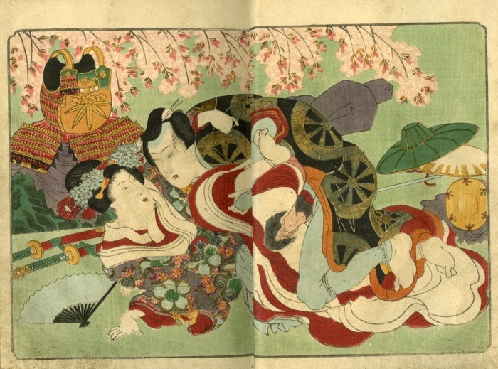Utagawa Hiroshige's Sensual Rendition of the Magical White Fox
