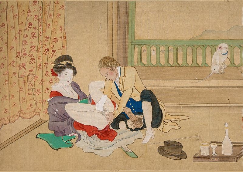 Dejima Sensuality Between Foreigners and Japanese Sex Workers