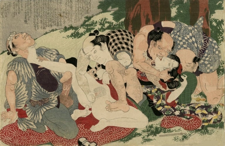 Shigenobu&#8217;s Shocking Gang Rape Scene With a Vigorous Victim