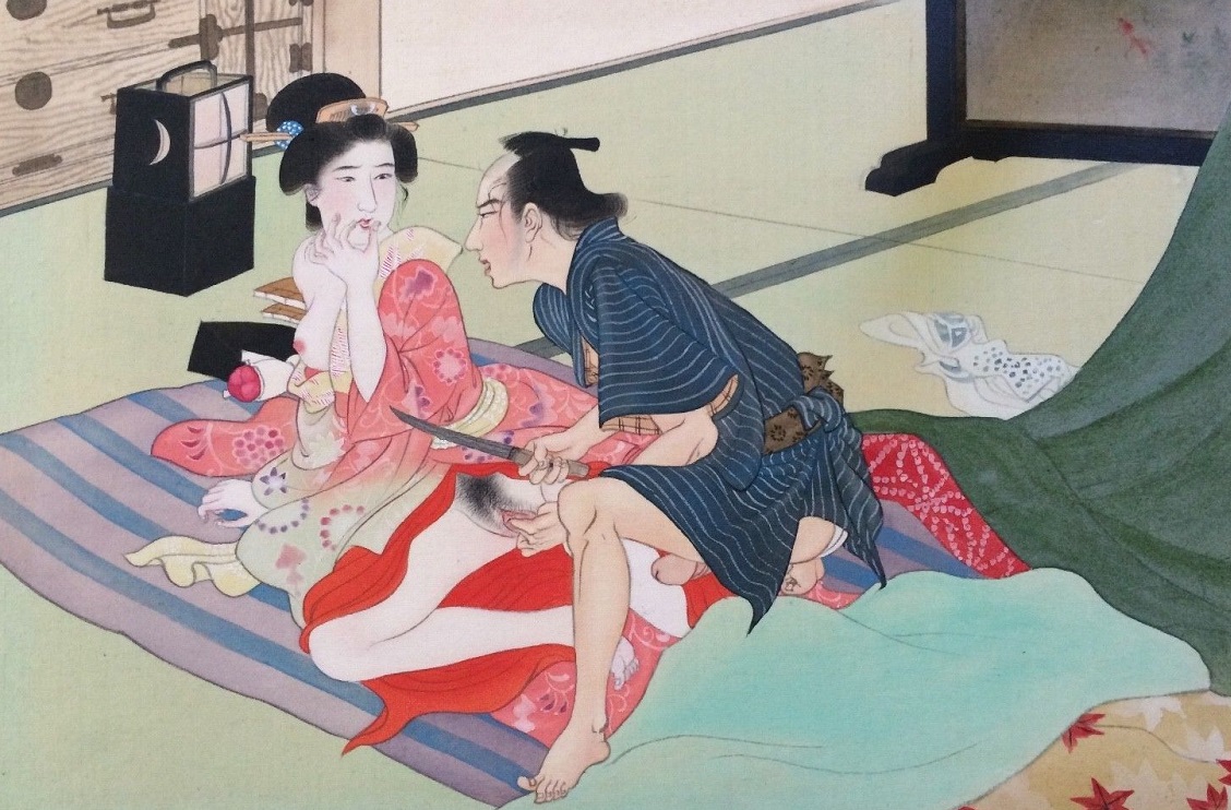 9 Attractive Taisho Era Shunga Paintings That Will Surprise You