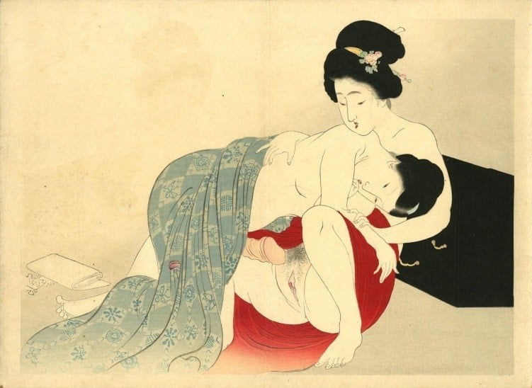 Yakumo no chigiri: an inexperienced intimate couple