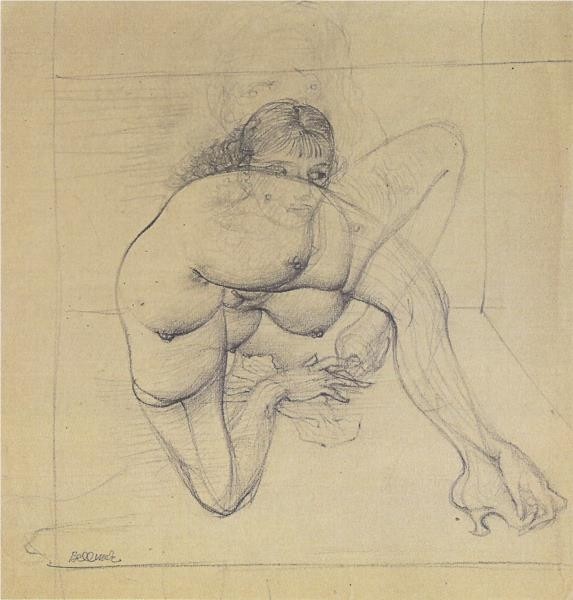 'Untitled (Cephalopod)' by Hans Bellmer 