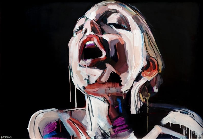 Yolanda Martinez Dorda painting