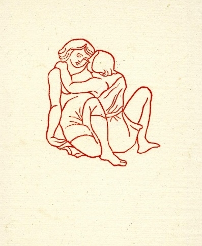 Young couple making love Aristide Maillol