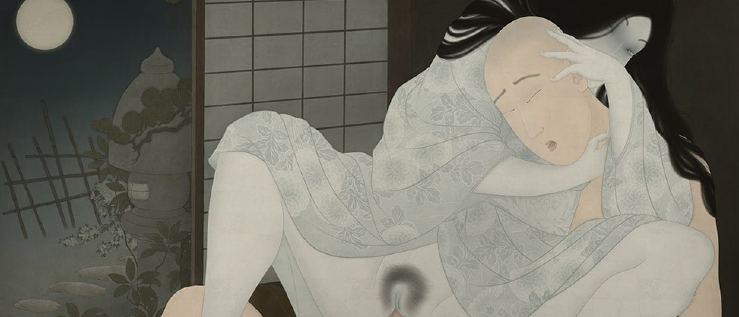 Yuuwaku: The Temptation of a Female Ghost by Senju Shunga
