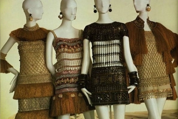 yves saint African-styled dresses