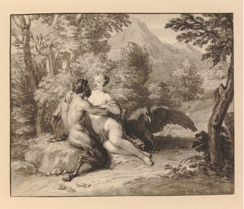 Zeus and Antiope