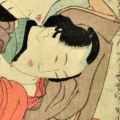 Hokusai Tama kazura shunga