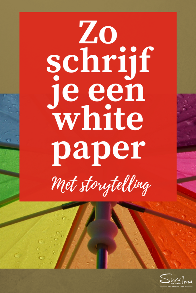 Whitepaper schrijven