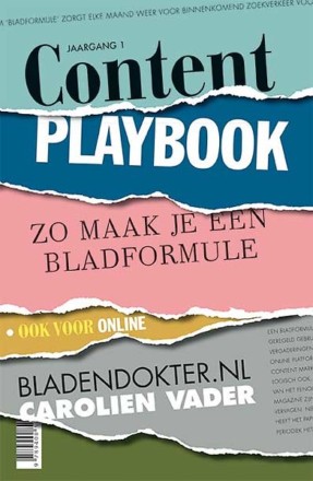 Content Playbook Carolien Vader Boekbespreking