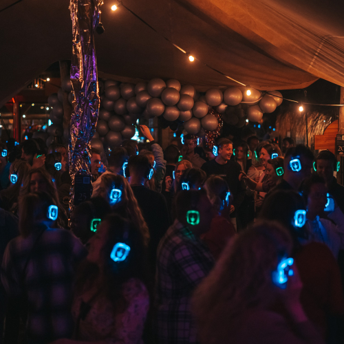 Silent disco huur