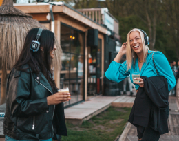 Silent disco huren met dj