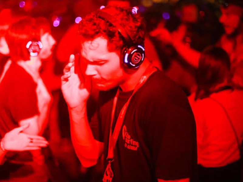 Silent disco dj huren