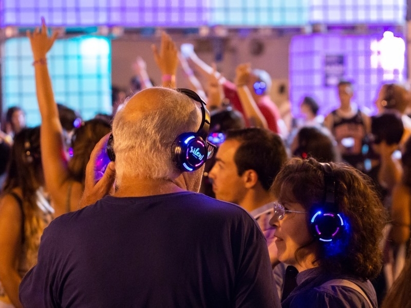Silent disco voor iedereen