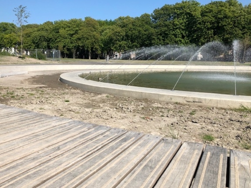 Betonwerk Molenwater Park Middelburg