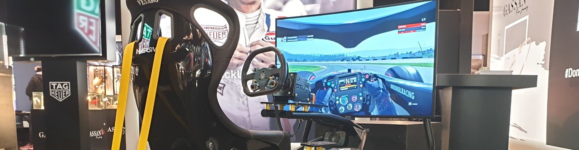 G-force race simulator voor beurzen