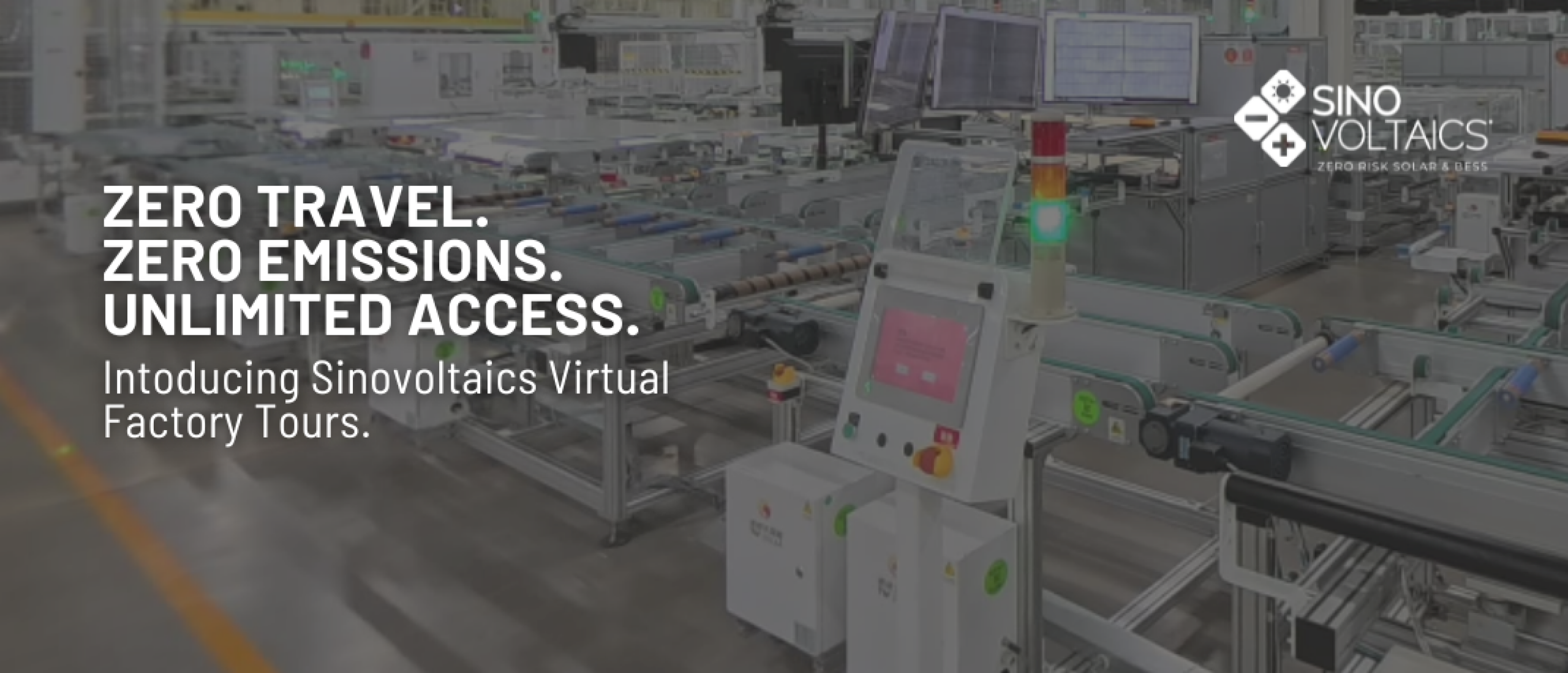 Sinovoltaics Launches Virtual PV Factory Tour Platform with Tongwei & JA Solar