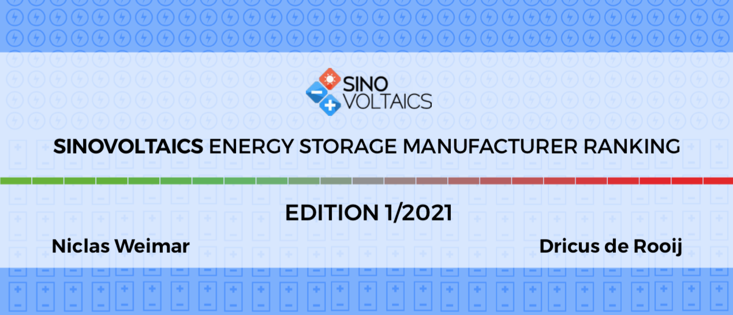 Sinovoltaics Ranking Reports: Edition 1-2021