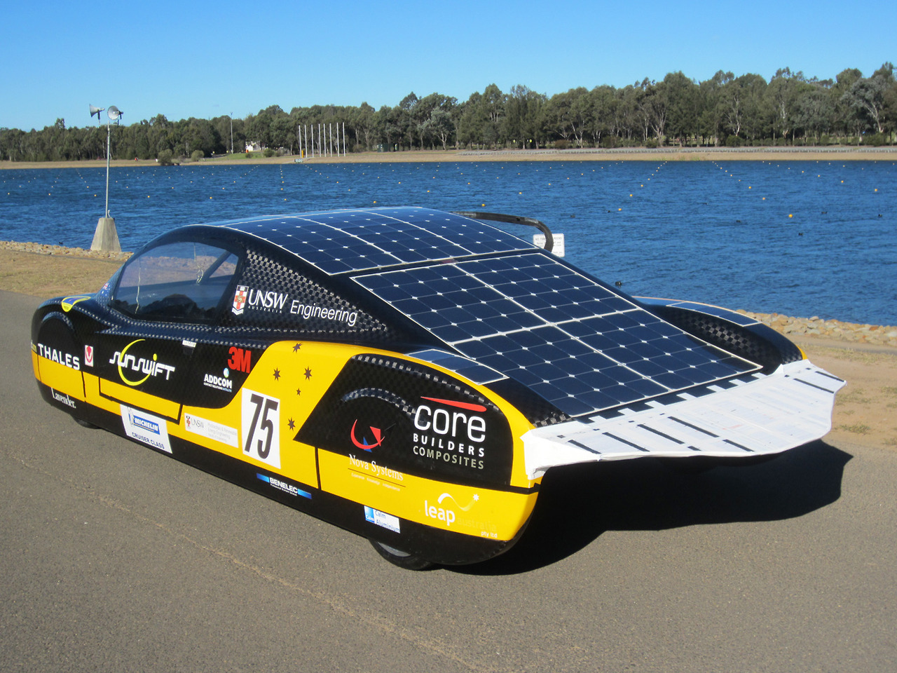 Sunswift solar car