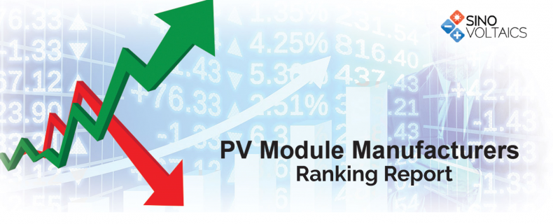 Sinovoltaics Ranking Report, Edition 1 – 2019: which PV manufacturers are financially strongest?