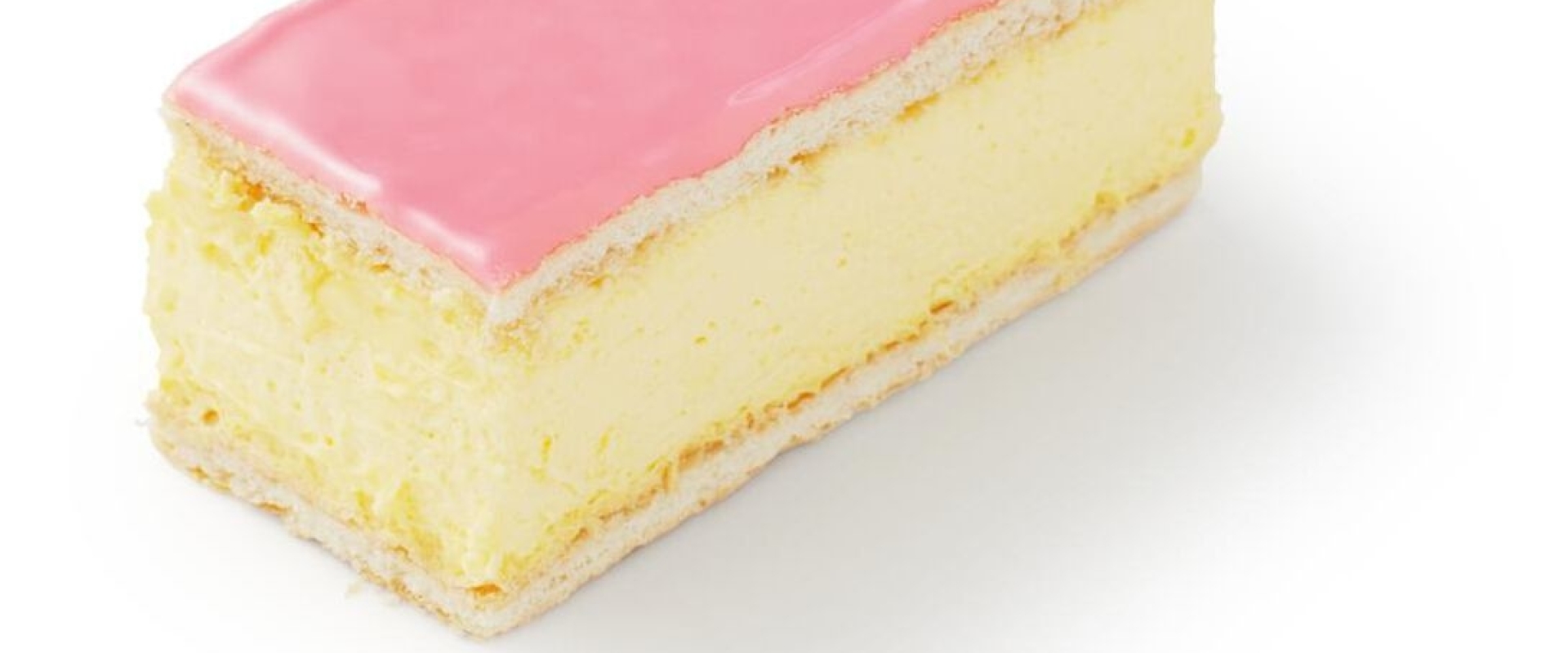 The Dutch Tompouce pastry is pink or orange