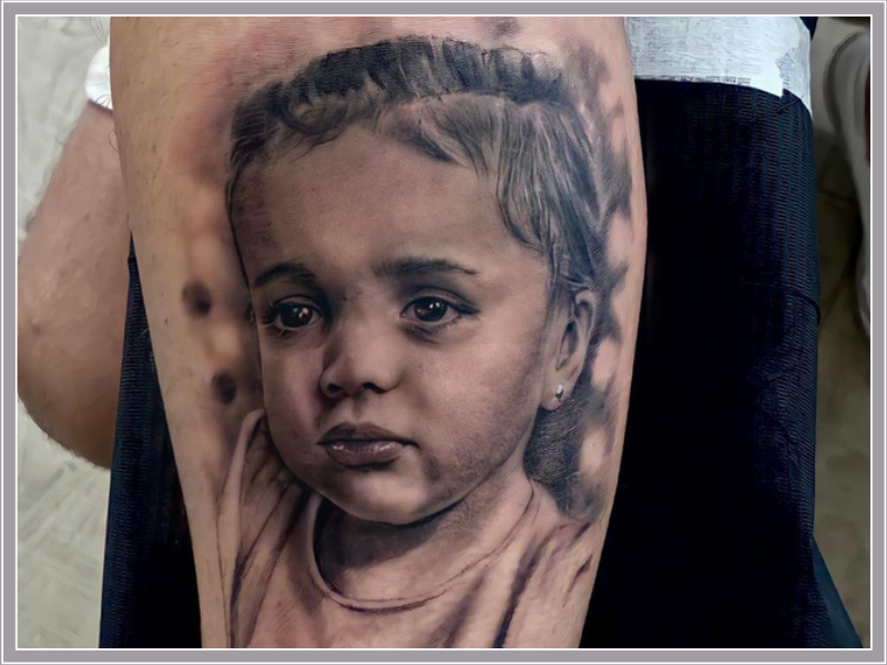 portret realisme tattoo