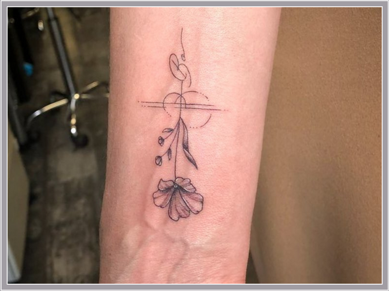 kleine tattoo klaproos