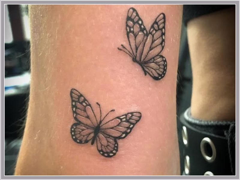 kleine tattoo vlinders