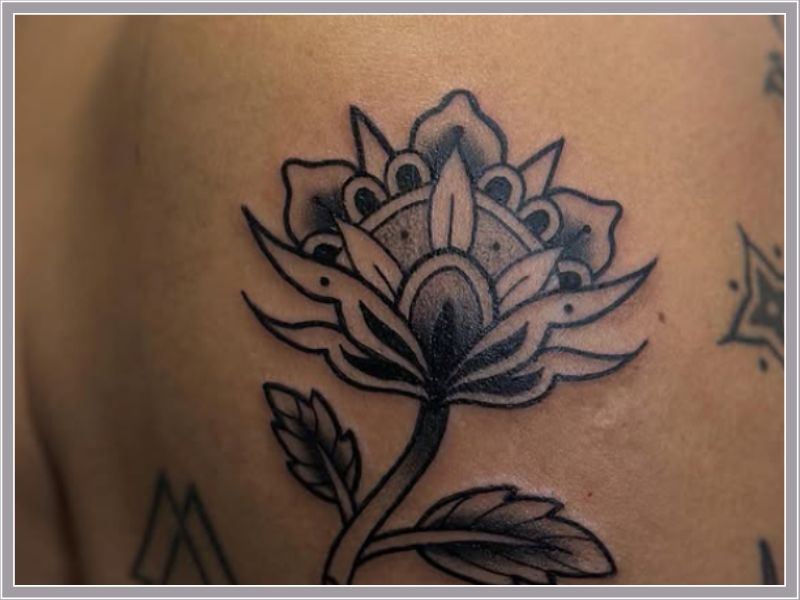 tattoo bloem