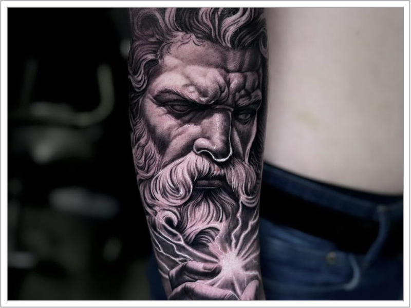 zeus tattoo