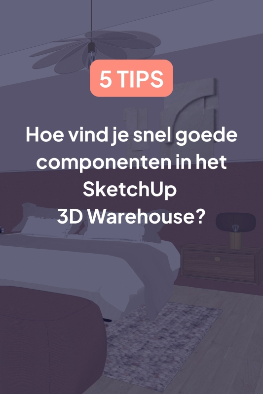 Componenten 3D Warehouse SketchUp
