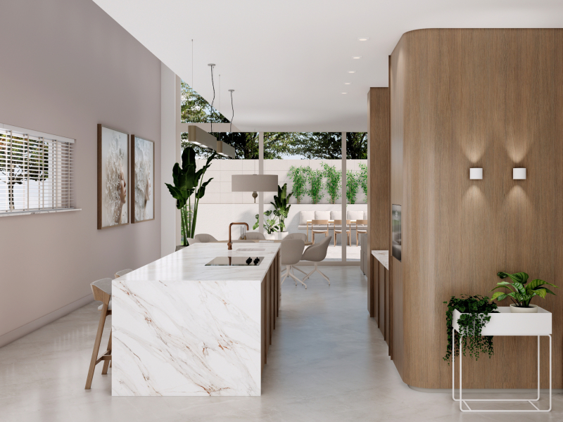 Render keuken enscape