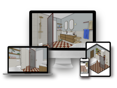 SketchUp badkamer challenge