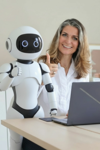 SketchUp Plaza AI robot