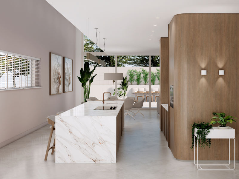 Render keuken enscape