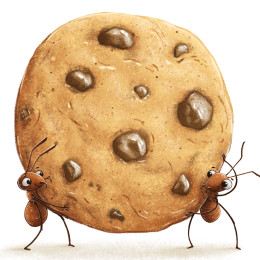 ouders en kinderen leren wat samenwerken is