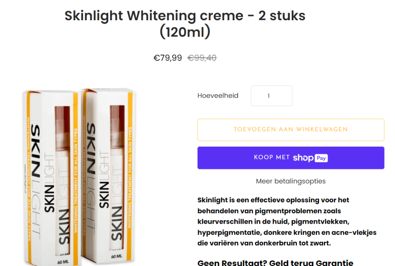 korting skinlight