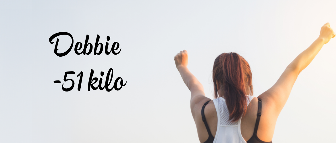 Debbie viel meer dan 50 kilo af: ik wilde een voorbeeld zijn voor mijn kinderen