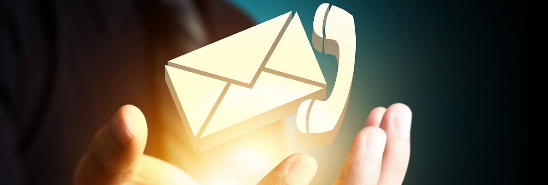 contact Hand-email-telefoon-icoon