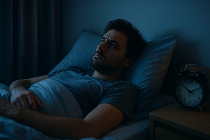 'S nachts vaak wakker header 'S nachts vaak wakker header