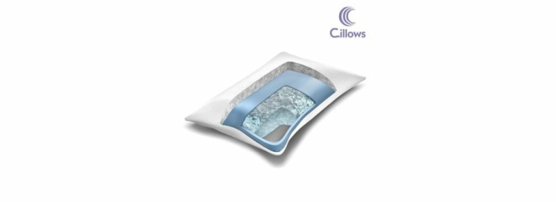 Cillows hoofdkussen orthopedisch waterkussen comfortabel slapen