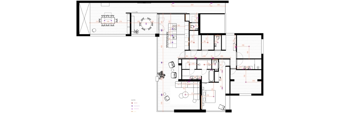 Lichtplan interieur