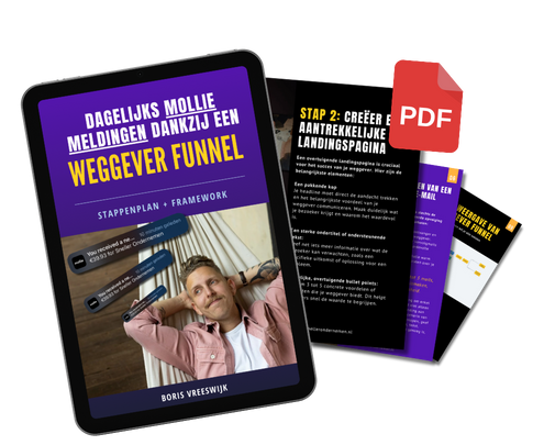 dagelijks mollie meldingen dankzij een weggever funnel