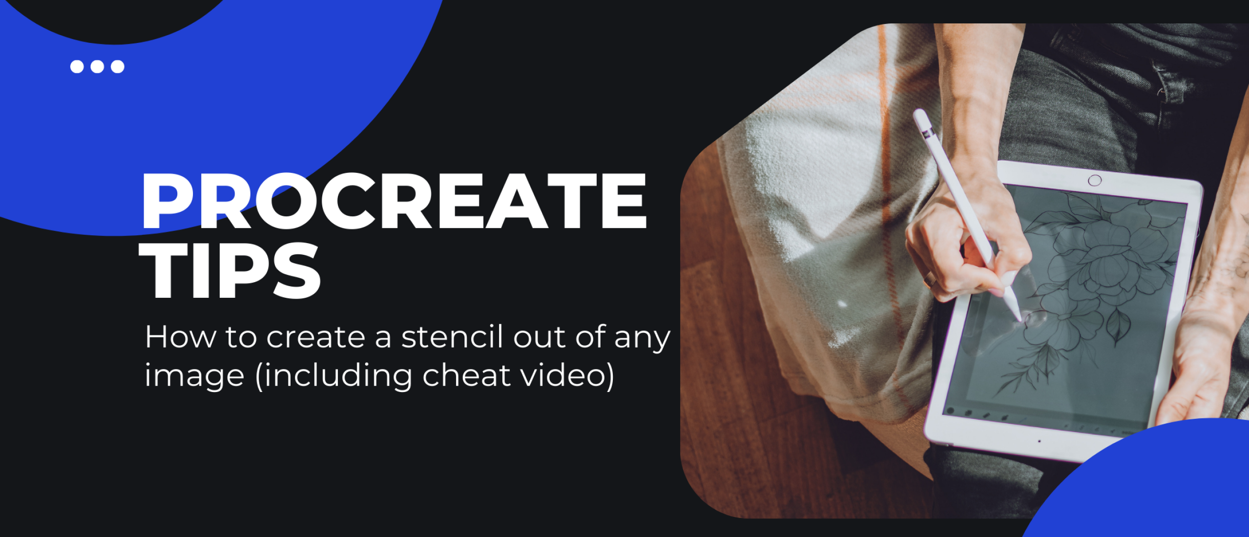 How to create a tattoo stencil out of any picture using procreate (cheat code video included)